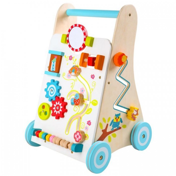 Antemergator din lemn Multifunctional cu mutiple zone de intreactivitate